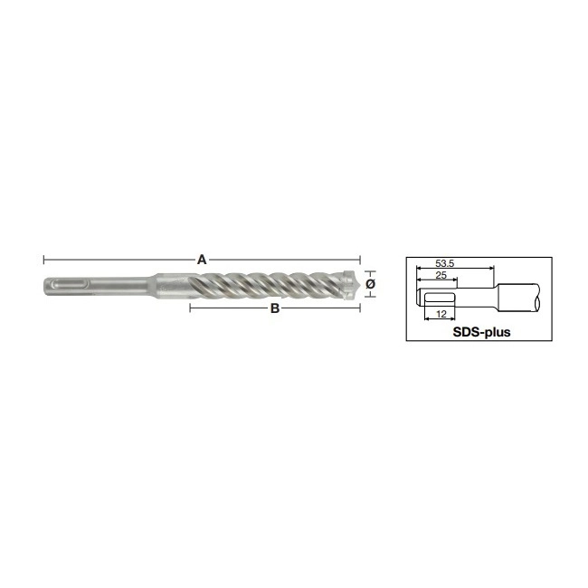 Vendita online Punte SDS-Plus MX4 4 taglienti